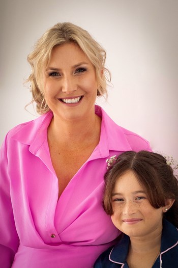 HQP's HR Manager, Christie Gannon and daughter
